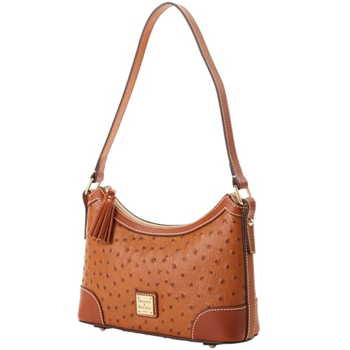 Dooney & Bourke Handbag, Ostrich Shoulder Bag | Caramel2