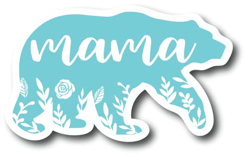 Mama Bear | Waterproof Decal Sticker | Auto Car Truck Van Window Wall | Cs1161-2Pk #TOP16