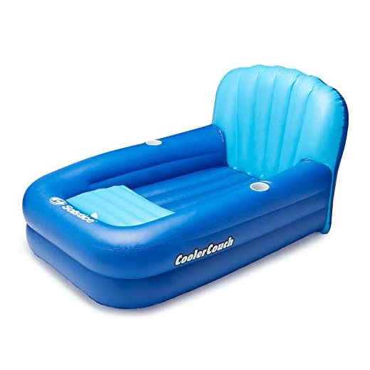 Solstice Cooler Couch Inflatable Pool Lounger