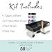 BEYOND PAINT Furniture, Cabinets and More All-in-One Refinishing Kit/Color- Soft Gray