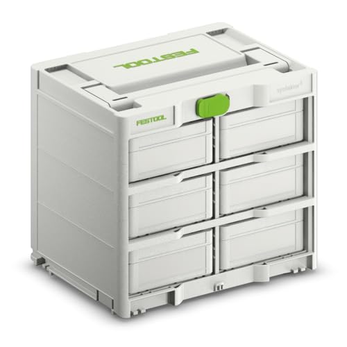 Festool Systainer³ Rack SYS3-RK/6 M 337-Set