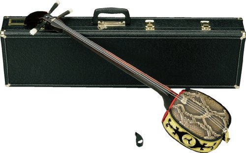 【送料込】【美品】三線　本皮　黒檀 Amazon.co.jp: 奄美三線 本黒檀 : 楽器・音響機器