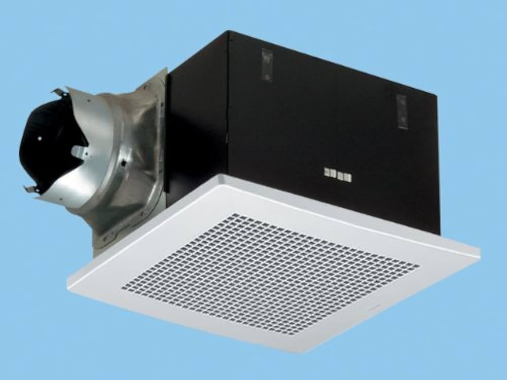 パナソニック天井埋込形換気扇FY-32B7H.FY-32L56のセット Amazon | Panasonic天井埋込形換気扇ルーバーセットタイプFY-32B7H/56