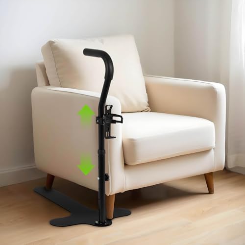 Couch Stand Assist with Cup Holder, 6 Adjustable Heights Chair Li...