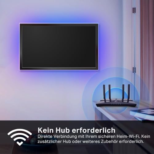 Tapo Ruban LED Connecté WiFi 5m, RGBWIC Multicolore HomeKit L930-5 - 7