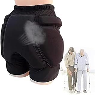 JuanNest Protection des Hanches pour Personnes Âgées, Protection des Hanche Et du Coccyx pour Personnes À Mobilité Réduite, Voyages en Toute Sécurité, Protection Contre Les Chutes L(Waist 68-78CM)