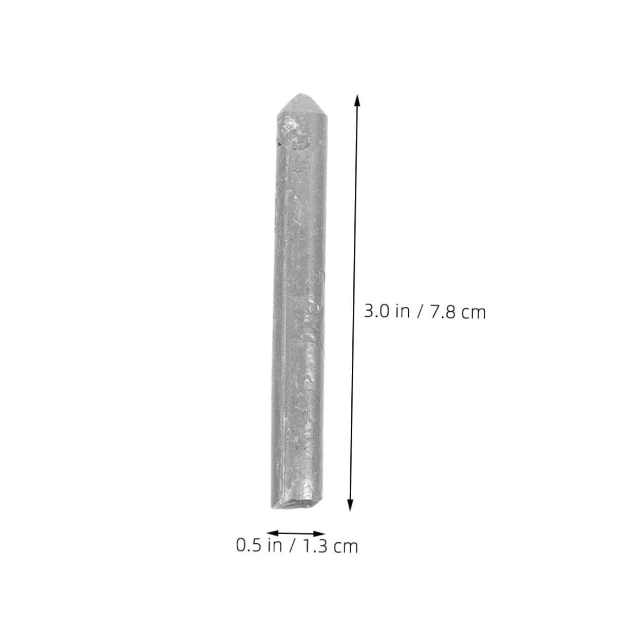 Mikikit 15pcs Low Heat Aluminum Welding Rods Silver Aluminum Rod Low Heat Welding Sticks Aluminum Rods Welding Aluminum