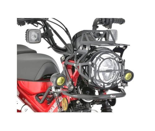 JiaFour ハンターカブ ヘッドライトガード＆フロントキャリア セット Amazon | MotoSkill Headlight Gard ＆ Front Carrier Kit CT125