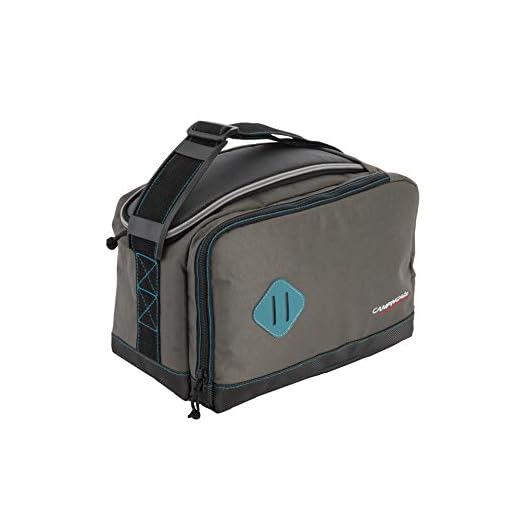 Campingaz The Office 9L Bolsa de Enfriamiento | Bolsa Isotermica de Almuerzo Nevera portatíl | con Forro Plástico Aislamiento Térmico | Bolsa Fresca genial para Playa, Picnic, Camping, Gris
