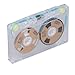 Lxworphology Blank Cassette Tapes, High Output Low Noise Reel to Reel Cassettes with 46min Recording Time for Music and Voice Recording, DIY Blank Recording Tape for Musicians (Gold)