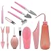 Produktbild 12 Stück Sukkulenten Pflanzen Handwerkzeuge Set, Gartenarbeit Pflanzung Hand Tools Set, Vervollkommnen Sie für eine saftige Gartenarbeit-Enthusiast