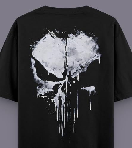 Image of Black Jackal | Premium Oversized Unisex T-Shirt | Marvel-Inspired Graphic Tee | 100% Bio-Washed Cotton | 240 GSM Fabric