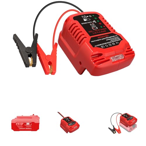 Jump for Starter Only for 12V Car with 11AWG Jumper Cables
