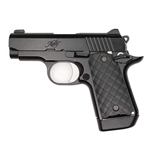 DURAGRIPS - Kimber Micro Carry 9 mm Grips - Pangolin Scales (Black)