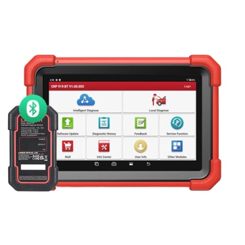 LAUNCH X431 CRP919X BT OBD2 XLi[ԂуI[goCp CANFD DOIP T|[g ECU R[fBOc[ԃVXeƌ݊(Global Version)