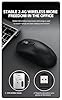 Mouse Gamer Sem Fio (2.4GHz) X8 PRETO, 500mAh, DPI 1200-2400-3200, Recarregável #3