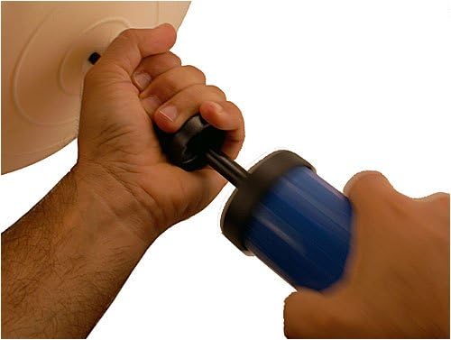 Isokinetics 2 Way Action Hand AIR Pump for Pool Floats, Exercise Balls, Rody or Hippity Hop Bouncer Hopper Balls