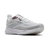 [Brooks] スニーカー トレース4 ランニングシューズ 軽量 レディース BRW 4412 ホワイト/グレー 24.5 cm B