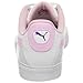 PUMA Court Point Fashion Sneaker (Little Kid/Big Kid),White/Pink Lady/Purple Magic,6 M US Big Kid