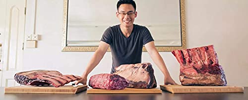 Umai Dry Breathable Membrane Bags For Dry Aging Steak | Ribeye Striploin Sized | Dry Age Bags For Meat | Easy At Home Dry Aging In Your Refrigerator | Includes 3 Bags #TOP3