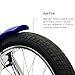Tracer Leopard 26 Inch Wheel Chopper Stretch Bike Beach Cruiser High Rise Handlebar Suspension Fork 1Speed 26 X 3 Fat Tires (GT - Blue)
