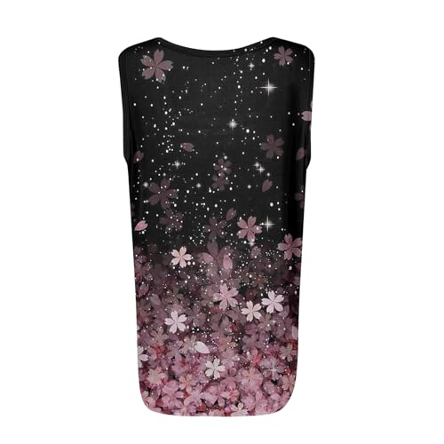 Spring Summer Plus Size Dressy Tank Tops for Women 2025 Womens Workout Floral Boho Beach Sleeveless Shirts Blouses