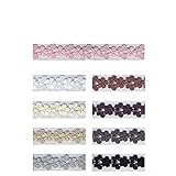 Disquetera 14 m encaje Guipure mariposas 23 mm – Beige 1983 – 040