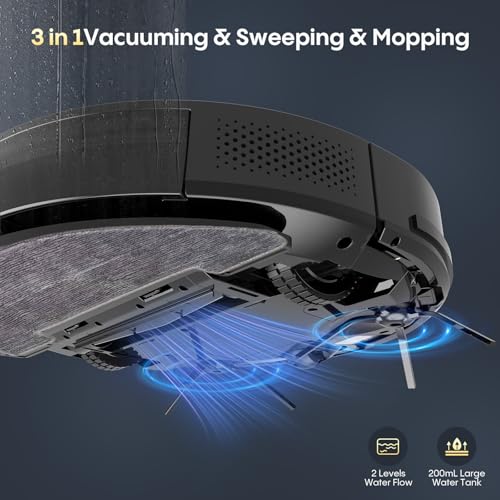 Robot vacuum remote and app control