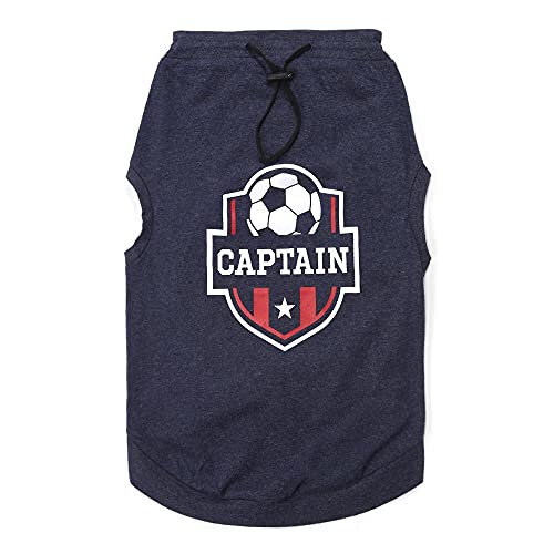 Image of Heads Up For Tails Sports Captain Dog T-Shirt - S
