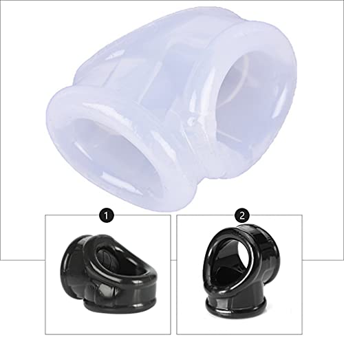 HEALLILY 2 Stuks Cook Ring Kuisheidsgordel Mannelijke Penis Lock Cock Cage Vertraging Ring Seksspeeltje Voor Mannen… - Image 6