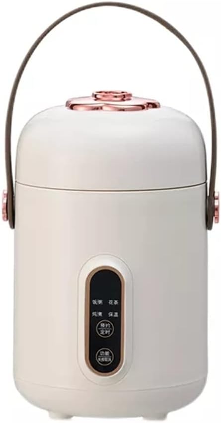 HBJWOV Mini Rice Cooker Portable Rice Cooker Electric Heating Rice Box Rice Soup Porridge Cooking Machine Electric Stew