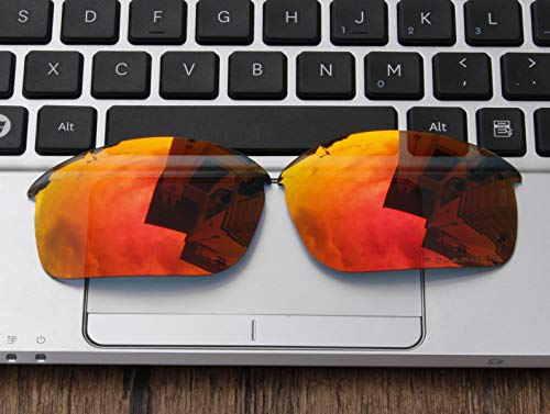 Polarized Replacement Lenses For Oakley Bottle Rocket Sunglasses - 5 Options Available (Red Mirror Coatings) #TOP2