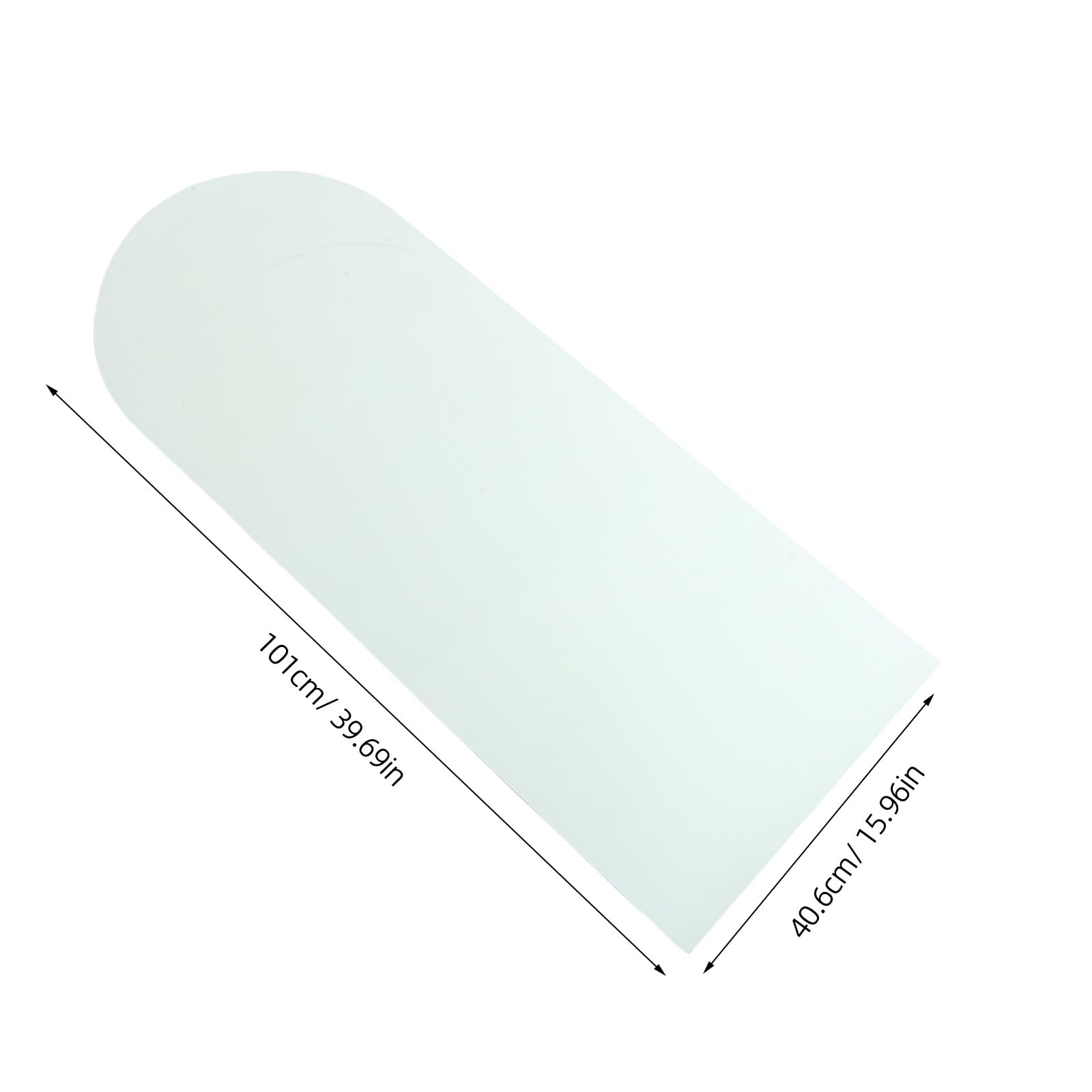 Naklejka ścienna Arch: Naklejka suchościeralna, tablica kredowa na ścianę - 39,7" x 16" samoprzylepna, tablica kredowa do pokoju zabaw, domu, szkoły, biura