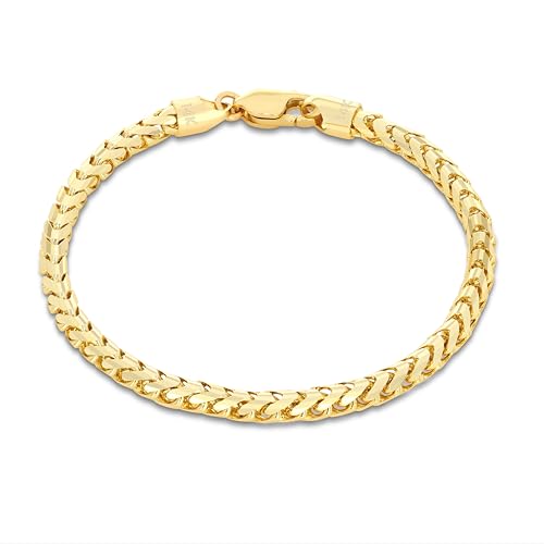 Pulsera Nuragold Oro Amarillo 14k 8 Pulgadas Hombre miniatura 1