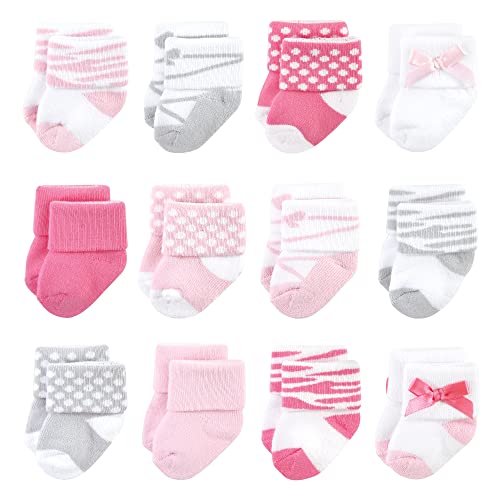 Image of Luvable Friends Baby Newborn and Baby Terry Socks