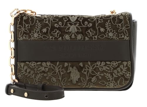 Sac bandoulière vert U.S. POLO ASSN. New Canyon aux finitions haut de gamme