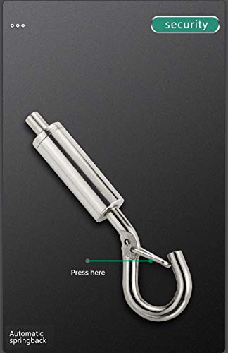 Image of Adjustable Picture Hanging Wire Kit with Hooks | Pack of 2 | 0.5 Meter | Hold Up to 10 kg | Heavy Duty Stainless Steel Wire Rope for Hanging Mirror, Picture Frames, Lamp | Best for Art Gallery