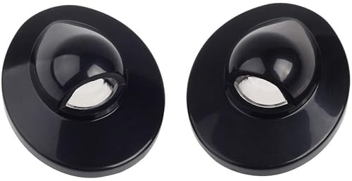 HERCOO luz para placa de auto 68169 f37z-13550-a para camionetas ford con defensa., Negro