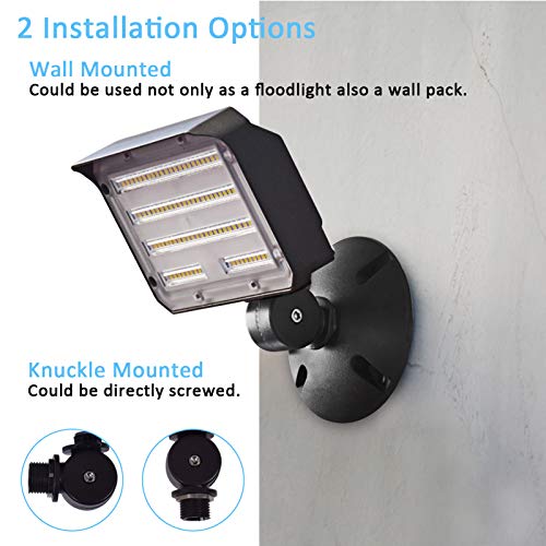30W-LED-Flood-Light-with-Knuckle-Outdoor-Security-Fixture-Light-with-Dusk-to-Dawn-Photocell-5000K-4050lm200W-Equivalent-Waterproof-with-Base-AC100-277V-for-Wall-Mount-Entrance-Garden-Yard