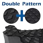 YERGOFE Surfboard Traction Pad - Black Surf Traction Pad, Foam Pro Surf Grip for Shortboard - Image 2