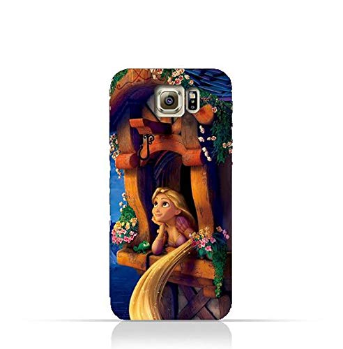 Eimo Samsung Galaxy S7 Edge TPU Silicone Protective Case with Rapunzel Design