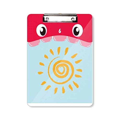 Porte-bloc peinture Sun Sunshine rigide avec pince puissante pour dessin A4