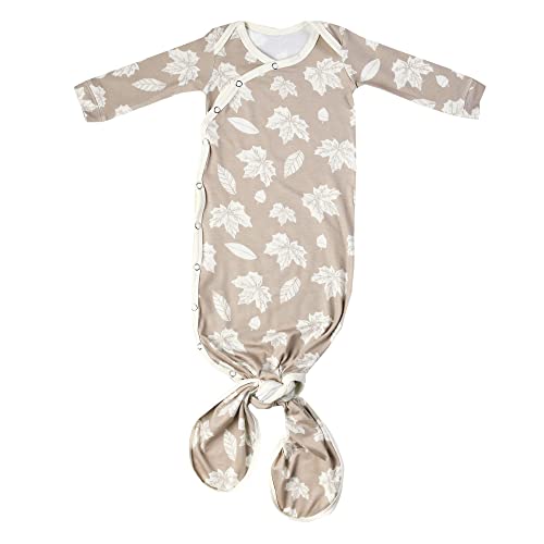 Image of Copper Pearl Newborn Knotted Gown Oak