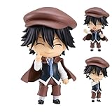 Ranpo Edogawa - Figura de acción de 10 cm de PVC intercambiable con cara movible, modelo de colección de anime, regalo