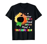 Funny A Teacher Take A Hand Open A Mind Gift
