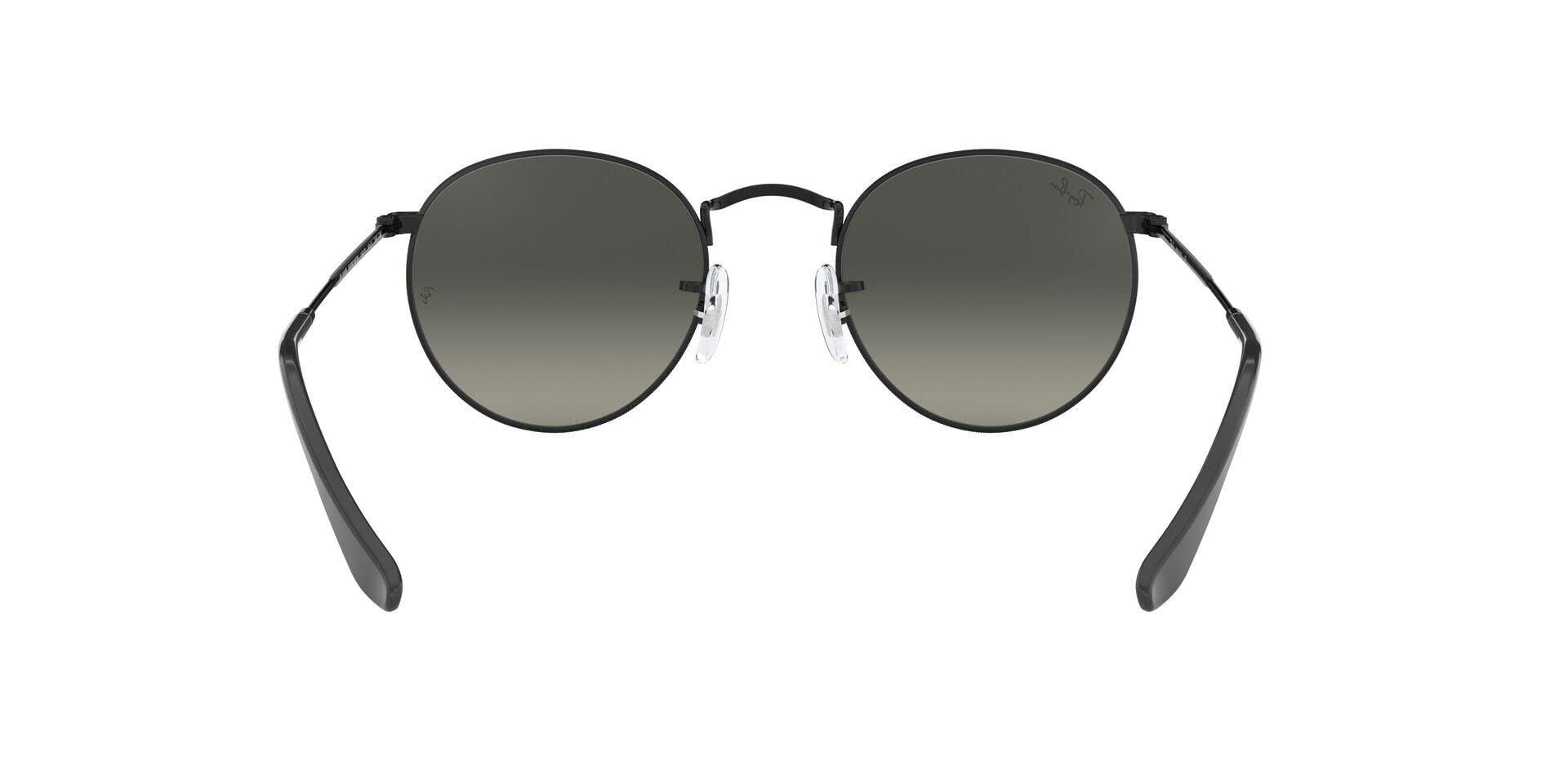 Ray-Ban Unisex-Erwachsene Round Metal RB3447N-002/71-53 Sonnenbrille, Schwarz (Black), 50