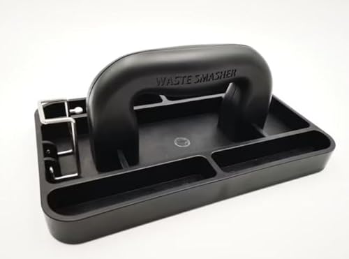 Waste Smasher- Hand-Held Manual Trash Compactor Dishwasher Safe Black