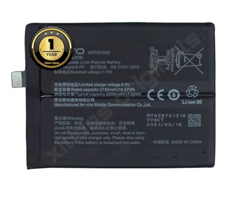 Image of B-P5 Battery for Vivo iQOO Neo 5 (V2055A) / iQOO 7 (V2049A, I2009) Battery with 1 Year Warranty****(ZZ103)