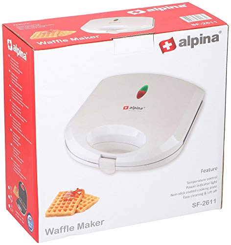 Alpina SF-2611 Non-stick Waffle Maker for 220V Countries(Not for USA)