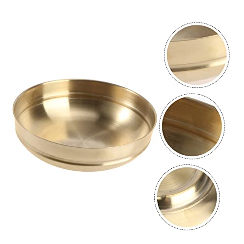 Cabilock 1 Peça Tigela De Macarrão De Aço Inoxidável Recipientes De Frutas Recipientes De Doces Uten